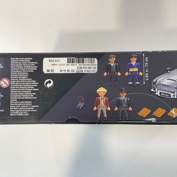 Playmobil 007 James Bond Aston Martin DB5 Goldfinger Edition Model Kit 70578 NWB - Picture 8 of 15